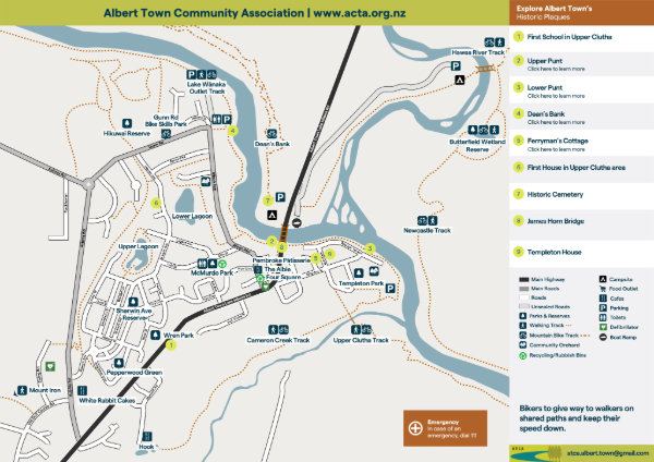 Albert Town Historic Sites Map Image